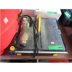 Mastercraft Tile Saw & Ryobi Grinder