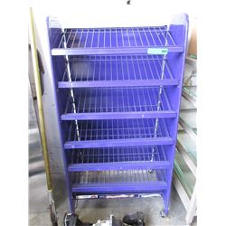 Rolling Store Display Shelf