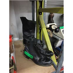 2 Pairs of RCMP riding boots