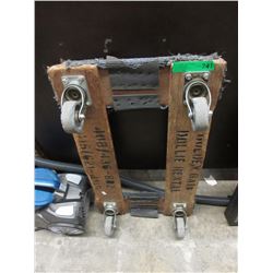 Small rolling platform dolly