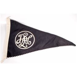 GERMAN NAZI WAFFEN SS LEIBSTANDARTE ADOLF HITLER LAH OFFICERS STAFF CAR PENNANT