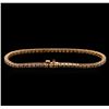 Image 2 : 14KT Rose Gold 2.72 ctw Diamond Bracelet