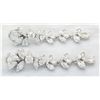 Image 7 : 8.75 ctw Diamond Earrings - Platinum
