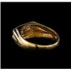 Image 3 : 0.40 ctw Diamond Ring - 14KT Yellow Gold