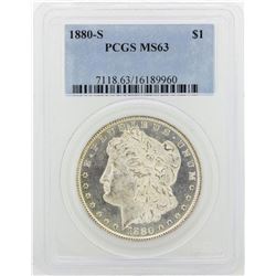 1880-S PCGS MS63 Morgan Silver Dollar