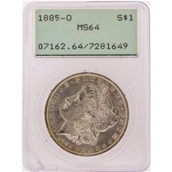 1885-O PCGS MS64 Morgan Silver Dollar