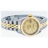 Image 4 : Rolex Two Tone Champagne Index DateJust Ladies Watch