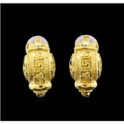 14KT Yellow Gold Earrings