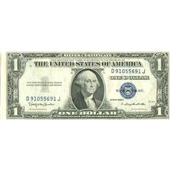 1935 Choice Uncirculated $1 Silver Certificate Currency