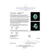 Image 5 : GIA Cert 10.05 ctw Emerald and Diamond Ring - 14KT White Gold