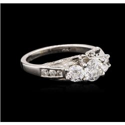 14KT White Gold 1.33 ctw Diamond Ring