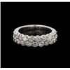 Image 2 : 14KT White Gold 1.76 ctw Diamond Ring