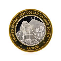 Limited Edition $10 Las Vegas .999 Silver Gaming Token