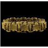 Image 2 : 10.50 ctw Diamond Bracelet - 10KT Yellow Gold