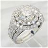 Image 5 : 3.62 ctw Diamond Ring - 18KT White Gold