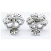 Image 5 : 1.03 ctw Diamond Earrings - 10KT White Gold