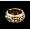 Image 1 : 1.25 ctw Diamond Ring - 18KT Yellow Gold