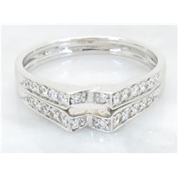 0.45 ctw Diamond Ring - 18KT White Gold