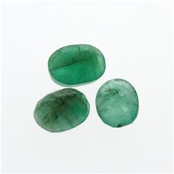 3.35 cts. Oval Cut Natural Emerald Parcel