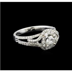 14KT White Gold 1.17 ctw Diamond Ring