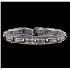 Image 1 : 14KT White Gold 2.83 ctw Diamond Bracelet