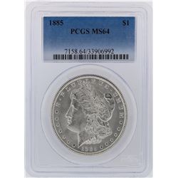 1885 PCGS MS64 Morgan Silver Dollar