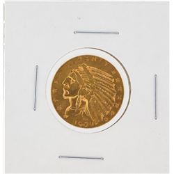 1909 $5 VF Indian Head Half Eagle Gold Coin