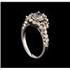 Image 4 : 14KT White Gold 1.84 ctw Diamond Ring