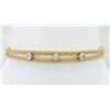 Image 4 : 0.24 ctw Diamond Bracelet - 14KT Yellow Gold