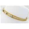 Image 5 : 0.24 ctw Diamond Bracelet - 14KT Yellow Gold