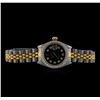 Image 1 : Rolex 18KT Two-Tone Diamond DateJust Ladies Watch