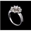 Image 4 : 1.72 ctw Diamond Ring - 14KT White Gold