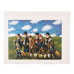 Gang on the Move by Guy Buffet