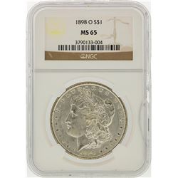 1898-O NGC MS65 Morgan Silver Dollar