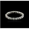 Image 2 : 18KT White Gold 1.00 ctw Diamond Ring