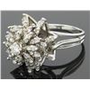 Image 4 : 1.10 ctw Diamond Ring - 14KT White Gold