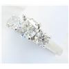 Image 9 : 1.09 ctw Diamond Ring - 14KT White Gold