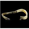 Image 3 : 6.00 ctw Diamond Bangle Bracelet - 14KT Yellow Gold