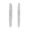 Image 1 : 14KT White Gold 5.89 ctw Diamond Earrings