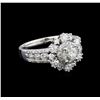 Image 1 : 14KT White Gold 1.89 ctw Diamond Ring