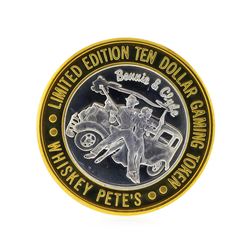 Limited Edition $10 Las Vegas .999 Silver Gaming Token