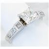 Image 6 : 1.17 ctw Diamond Ring - 14KT White Gold