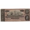 Image 1 : 1864 $20 Confederate States of America Bank Note