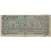 Image 2 : 1864 $20 Confederate States of America Bank Note