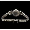 Image 3 : Vintage Hamilton 14KT White Gold 2.80 ctw Diamond Ladies Watch