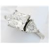 Image 3 : 2.02 ctw Certified Diamond Ring - Platinum
