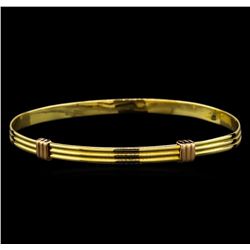 18KT Yellow Gold Bangle Bracelet