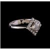 Image 1 : 1.01 ctw Diamond Ring - 14KT White Gold