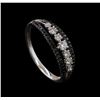 Image 4 : 0.51 ctw Diamond Ring - 18KT White Gold