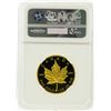 Image 2 : 1989 NGC PF 68 Ultra Cameo Canada $50 Maple Leaf Gold Coin